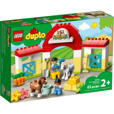 LEGO CLASSIC DUPLO L’écurie et les poneys 2021